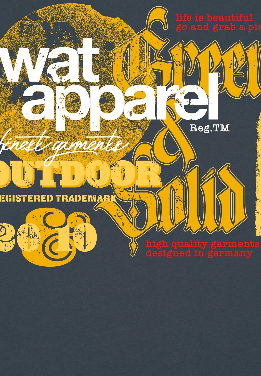 

Футболка с принтом LIMITED EDITION watapparel, антрацит