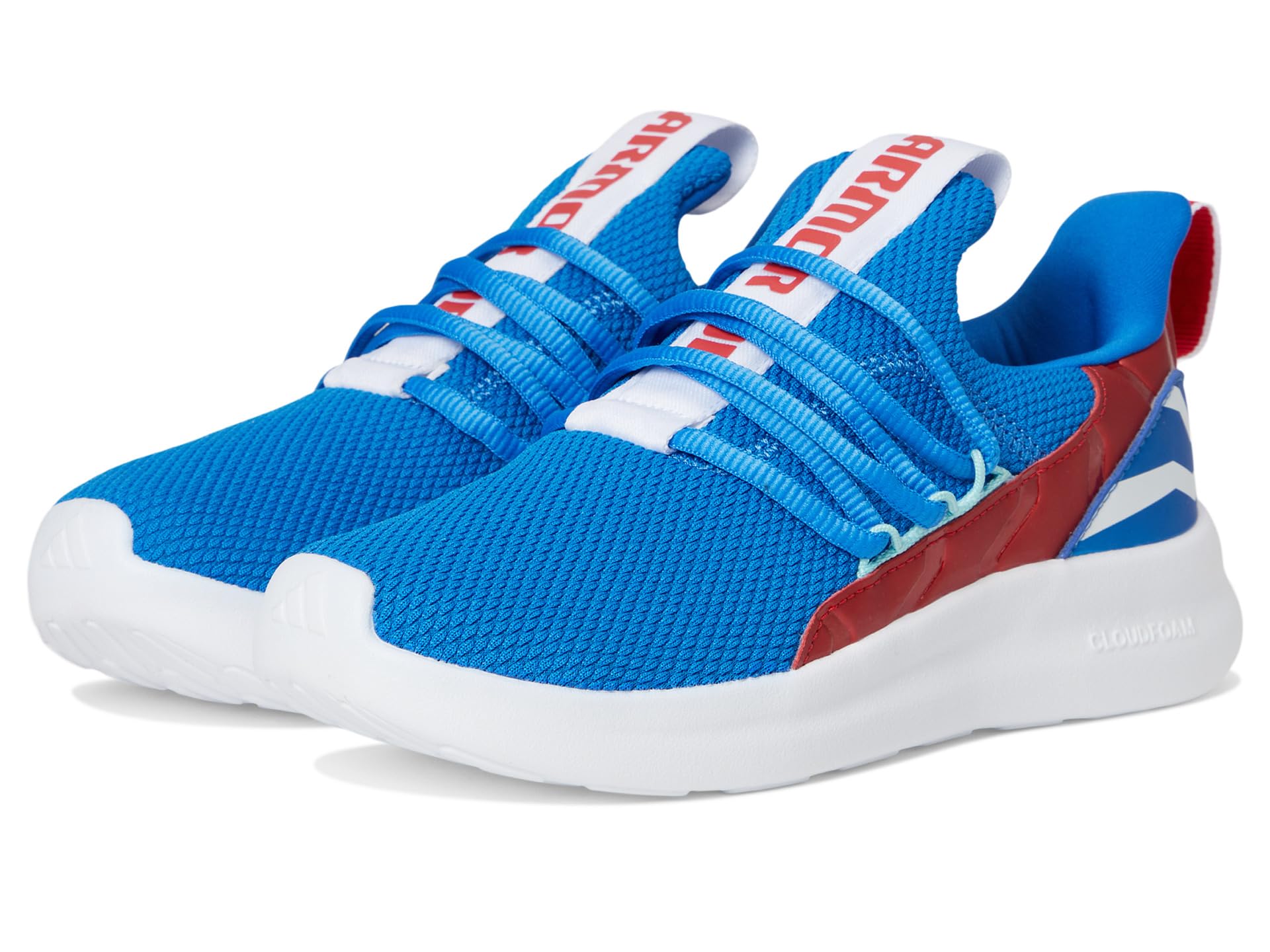 

Кроссовки adidas Kids Marvel Lite Racer Adapt 7.0 Shoes, цвет Bright Royal/White/Pure Ruby