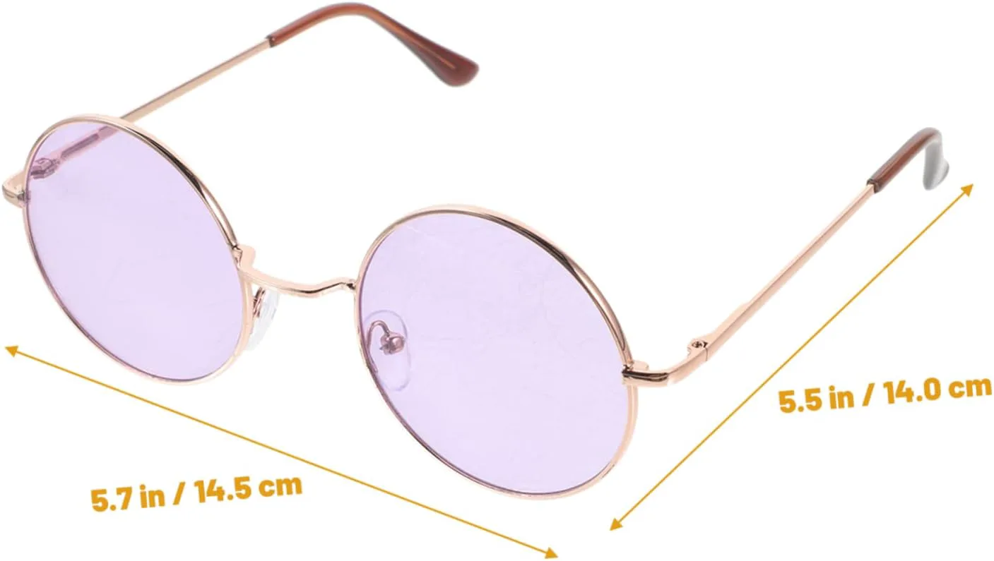 

Летние солнцезащитные очки Garneck для женщин в ретро-стиле с круглой оправой, портативные и удобные, стильные, унисекс, с регулируемыми носовыми упорами