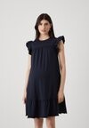 

Платье из джерси OLMLOUISA FRILL KNEE DRESS Only Maternity, темно-синий