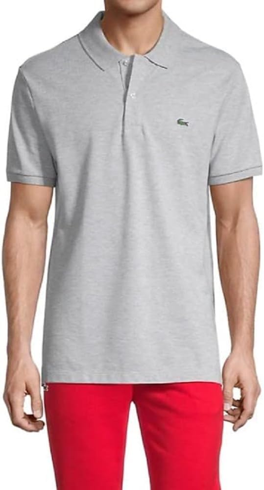 

Футболка поло Lacoste Contemporary Collection, мужская, с коротким рукавом, классический крой, Petit Pique, с принтом, Silver Chine, Серебристый, Футболка поло Lacoste Contemporary Collection, мужская, с коротким рукавом, классический крой, Petit Pique, с