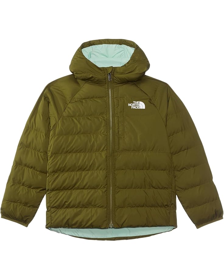 

Куртка The North Face Kids Reversible Perrito Hooded Jacket, цвет Forest Olive