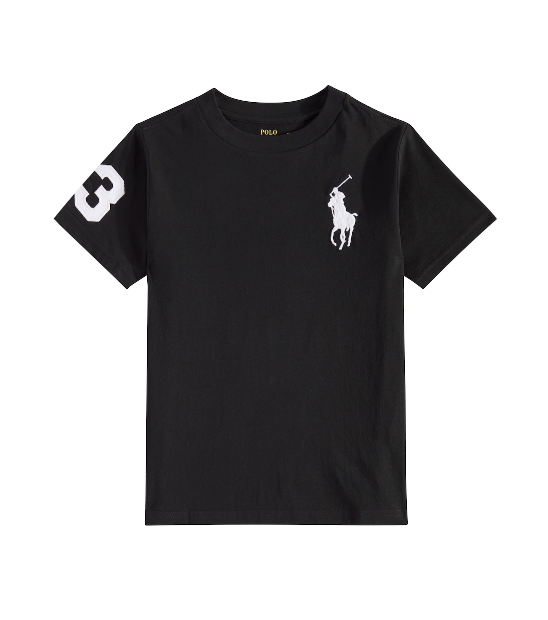 

Хлопковая футболка из джерси Polo Ralph Lauren Kids, Polo Black/C1730