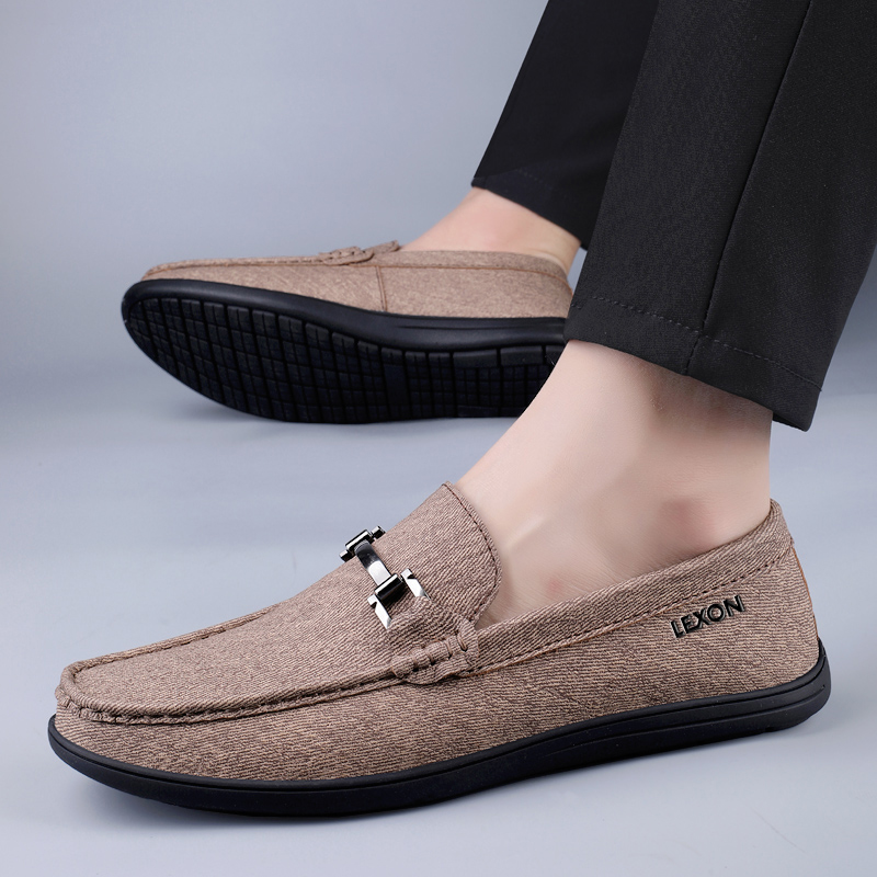 LEXON Мужские повседневные туфли Men's Low top Brown, коричневый, цвет Brown — фото 4