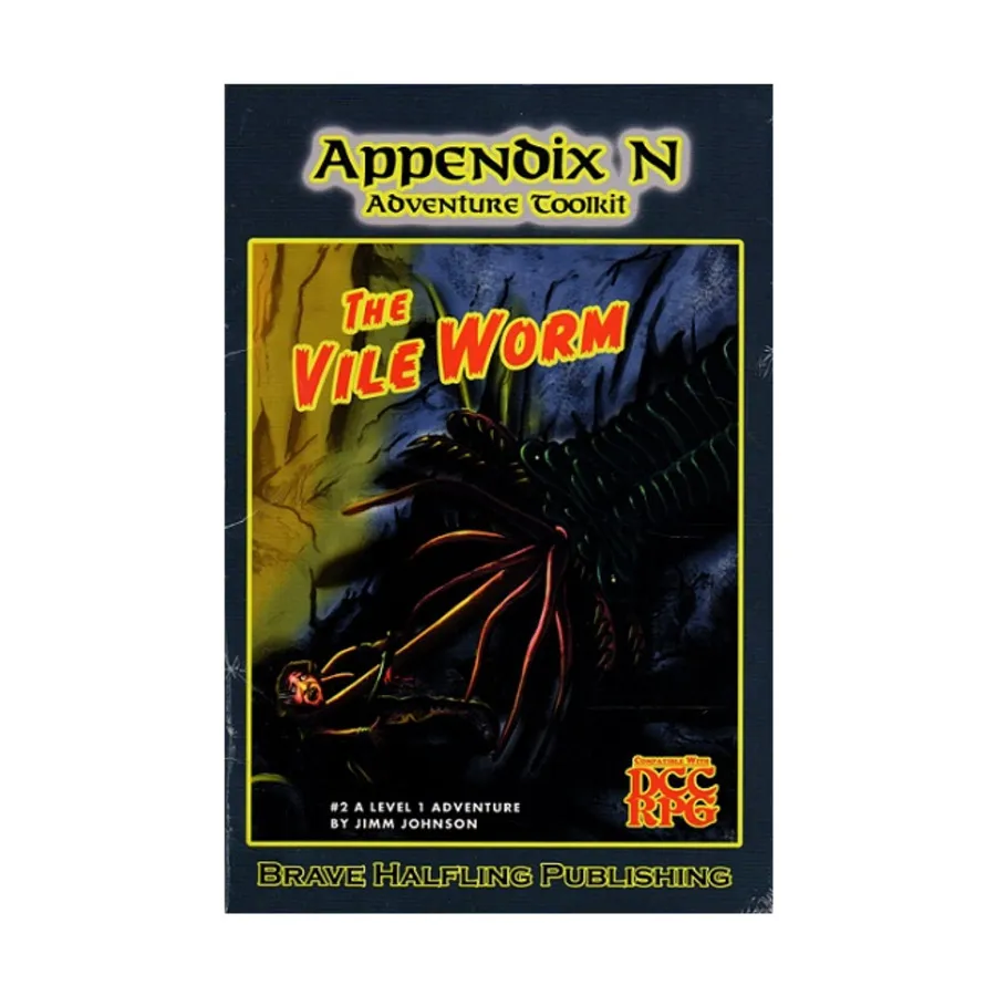

Модуль Appendix N - Adventure #2 Vile Worm, Basic Dungeons & Dragons (Original Edition) Compatible Products (Brave Halfling Publishing)