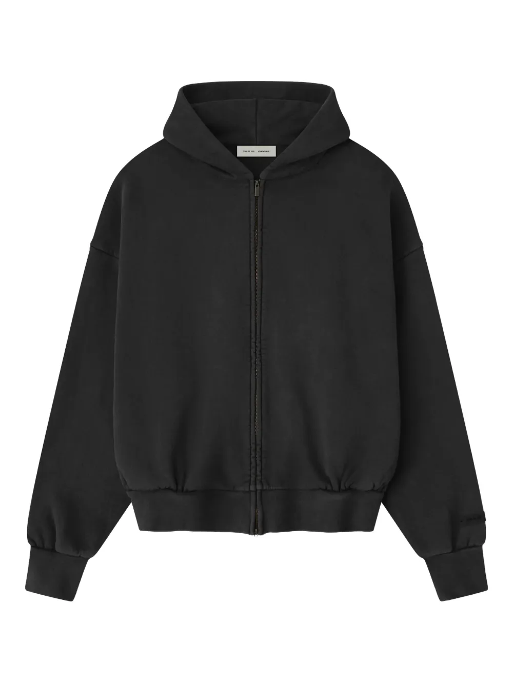 

Классическое худи на молнии Fear Of God Essentials, черный