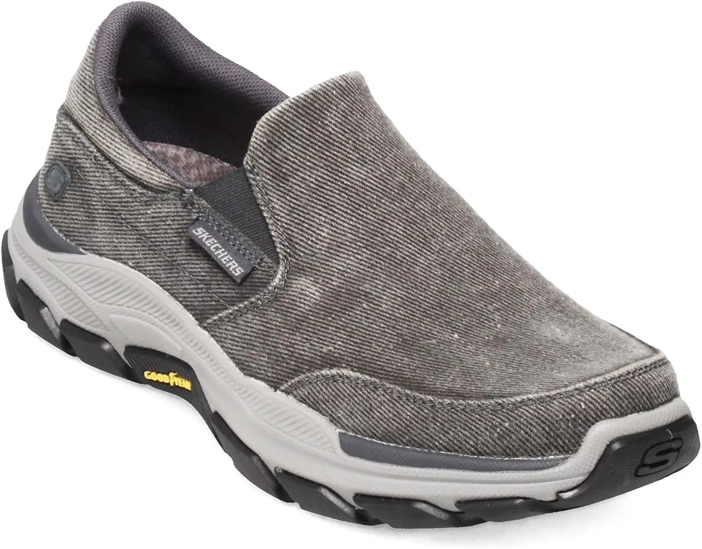 Туфли Skechers Men's Respected Fallston, Gray — фото 2