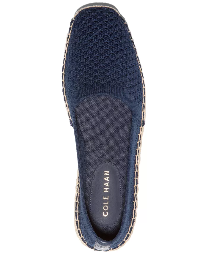 Женские эспадрильи Cloudfeel Keely с клиновидной подошвой Cole Haan, синий — фото 4