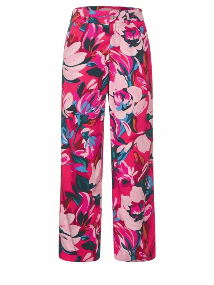 

Тканевые брюки Street One, розовый