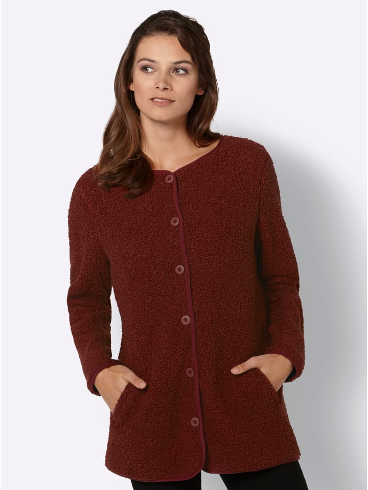 

Флисовая куртка красновато-коричневого цвета WITT WEIDEN