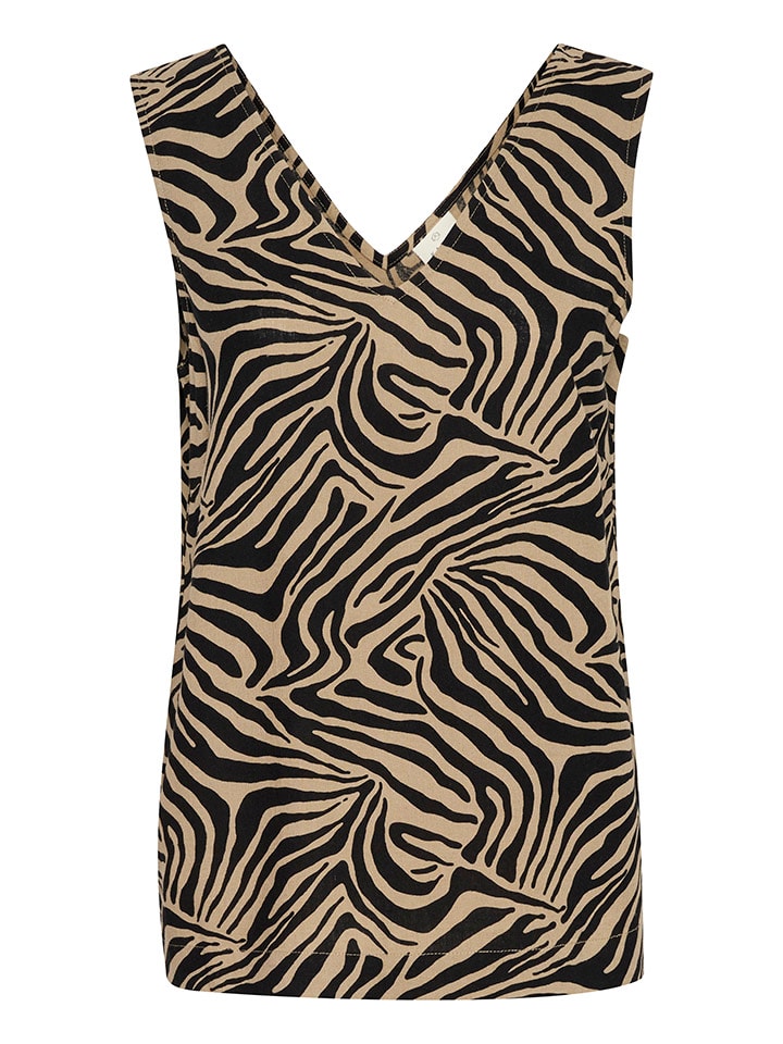 

Топ Kaffe, цвет beige/schwarz
