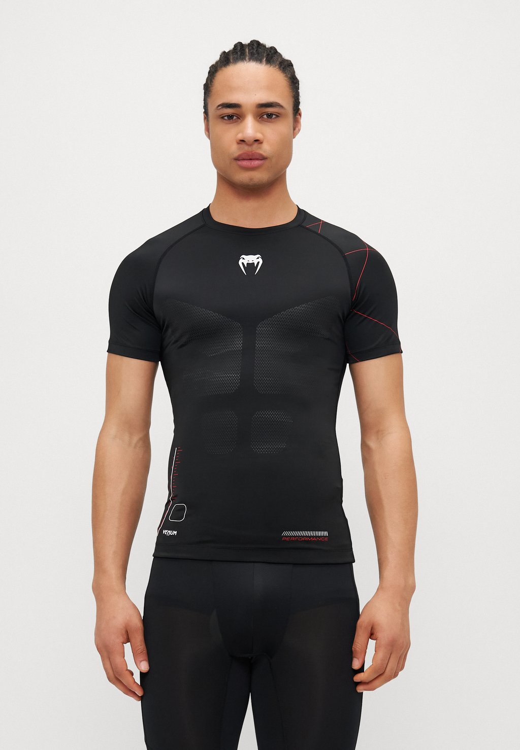 

Спортивная футболка TACTICAL RASHGUARDS Venum, черный