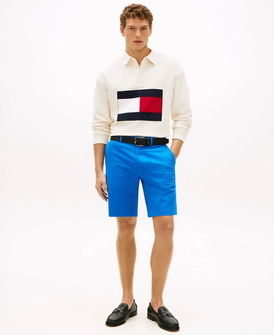 Мужские шорты Denton Essential Regular-Fit длиной 9,5 дюймов Tommy Hilfiger, синий orbit — фото 2