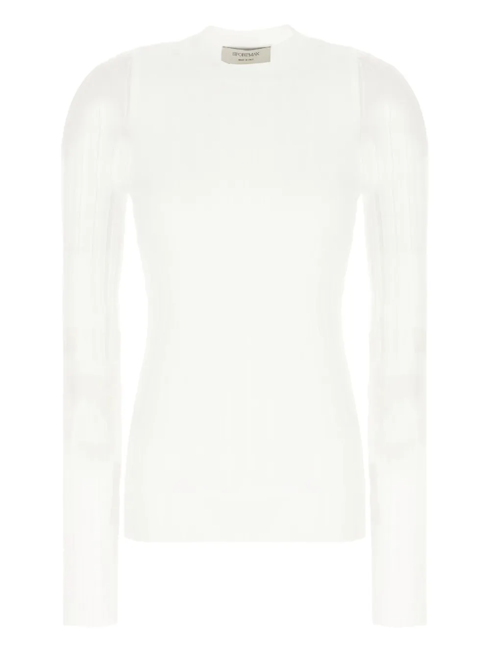 

Топ с длинными рукавами SPORTMAX, белый