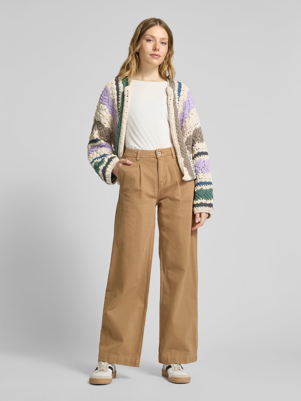

Кардиган с рукавами-фонариками Jake*s Casual, экрю