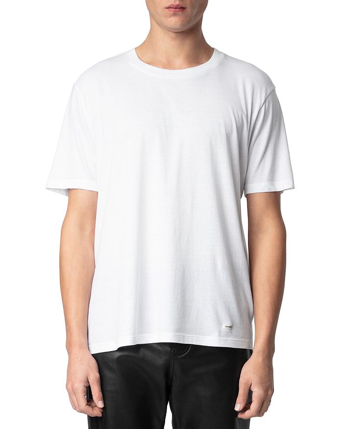 

Футболка с нашивкой-логотипом Tommy Cotton Zadig & Voltaire, белый