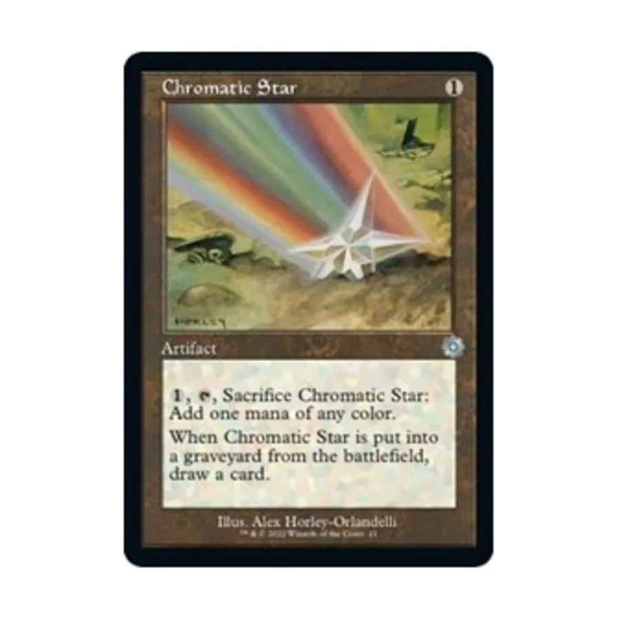 

CCG Хроматическая звезда (U), MTG - The Brothers' War: Retro Frame Artifacts