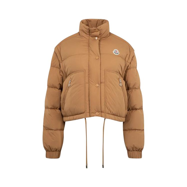 

Куртка Moncler Selle Jacket 'Tan', желто-коричневый