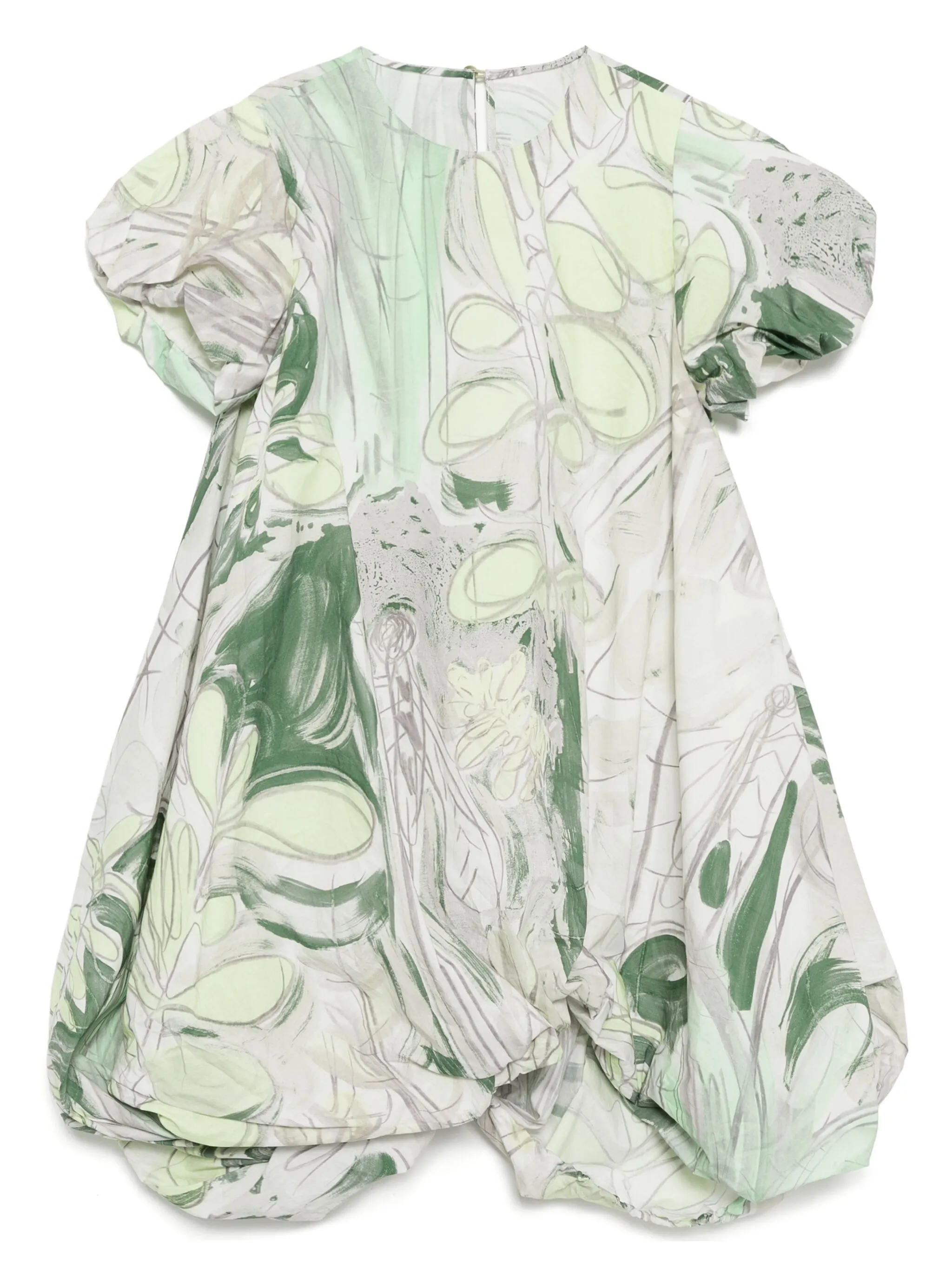 

Платье с асимметричным подолом Jnby By Jnby, зеленый