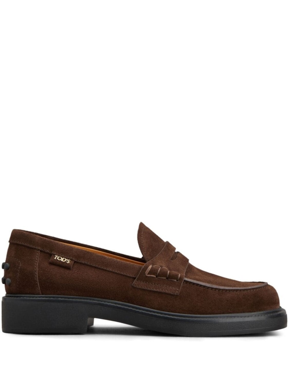 Tod's замшевые пенни-лоферы, коричневый