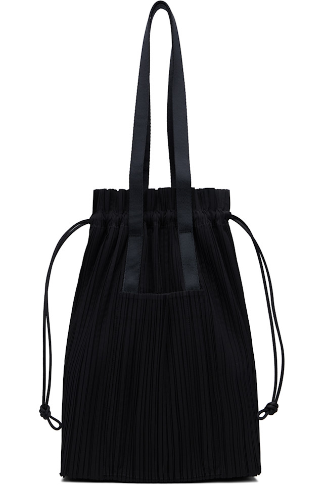 

Складчатая сумка-тоут Pleats Please Issey Miyake, черный