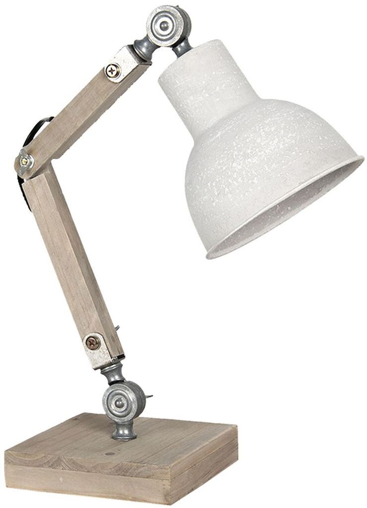 

Настольная лампа Clayre & Eef 15x15x47 см, бежевый, железный, квадратный Clayre&Eef