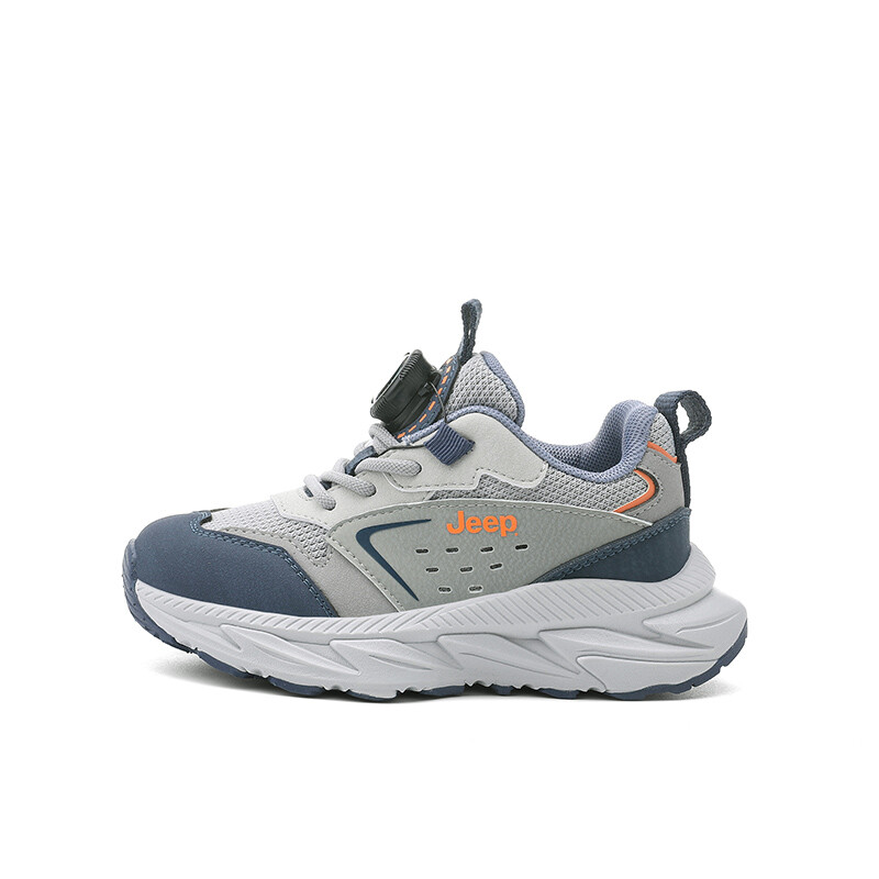 

Детские кеды Kids Low-top Серые Jeep, синий/серый