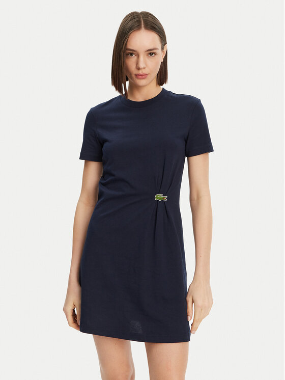 

Платье на каждый день стандартный крой EF0583 Lacoste, синий