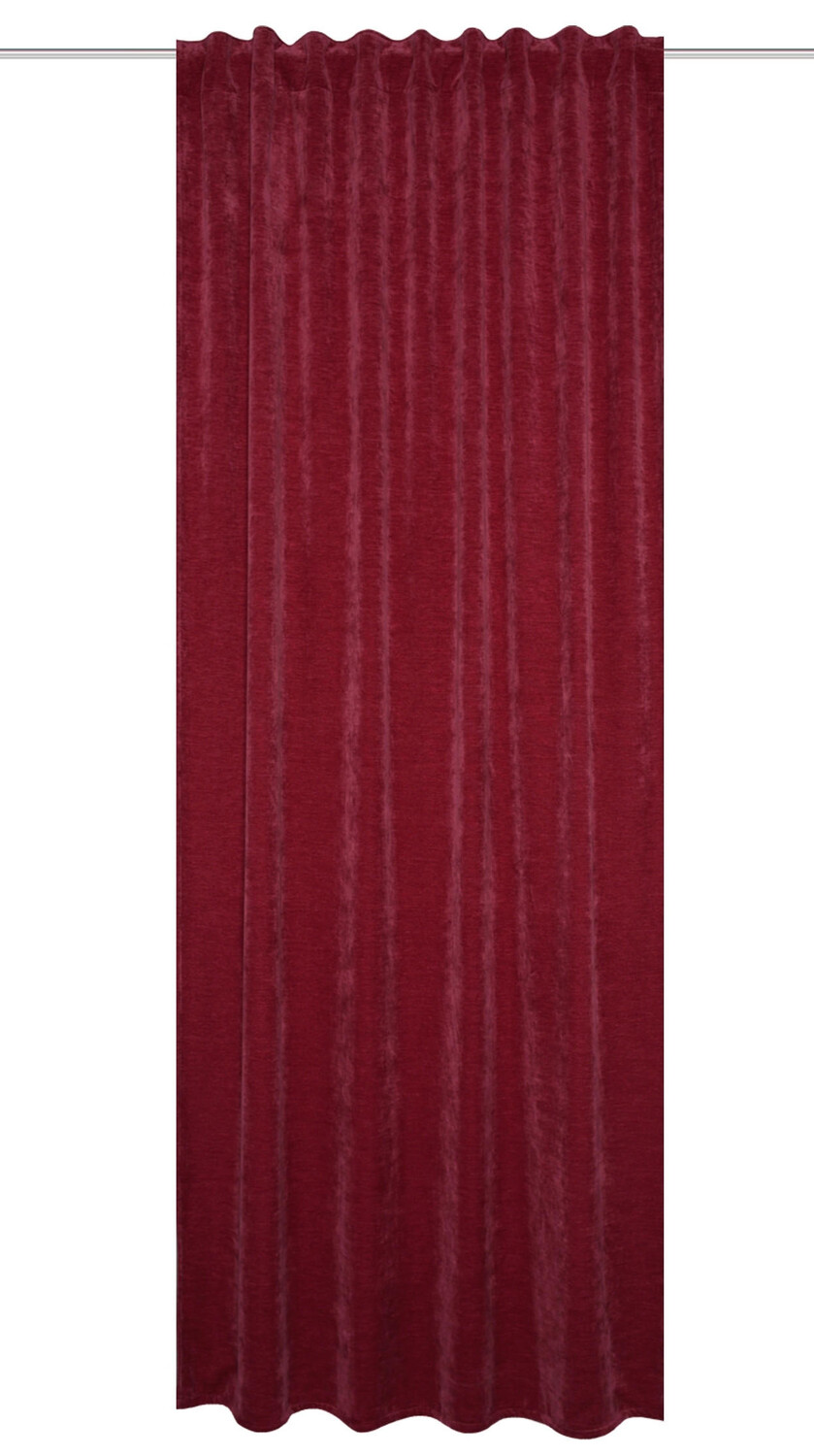 

Штора 135x265 см, бордо