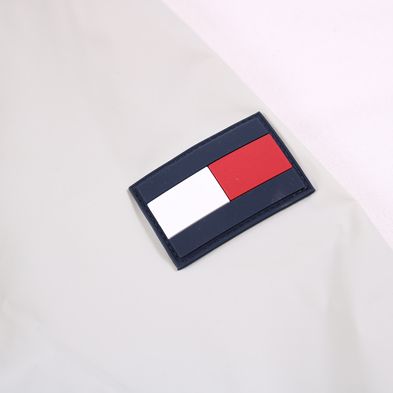 Мужские куртки и пальто на молнии Ice Cyan White Tommy Hilfiger, белый — фото 4