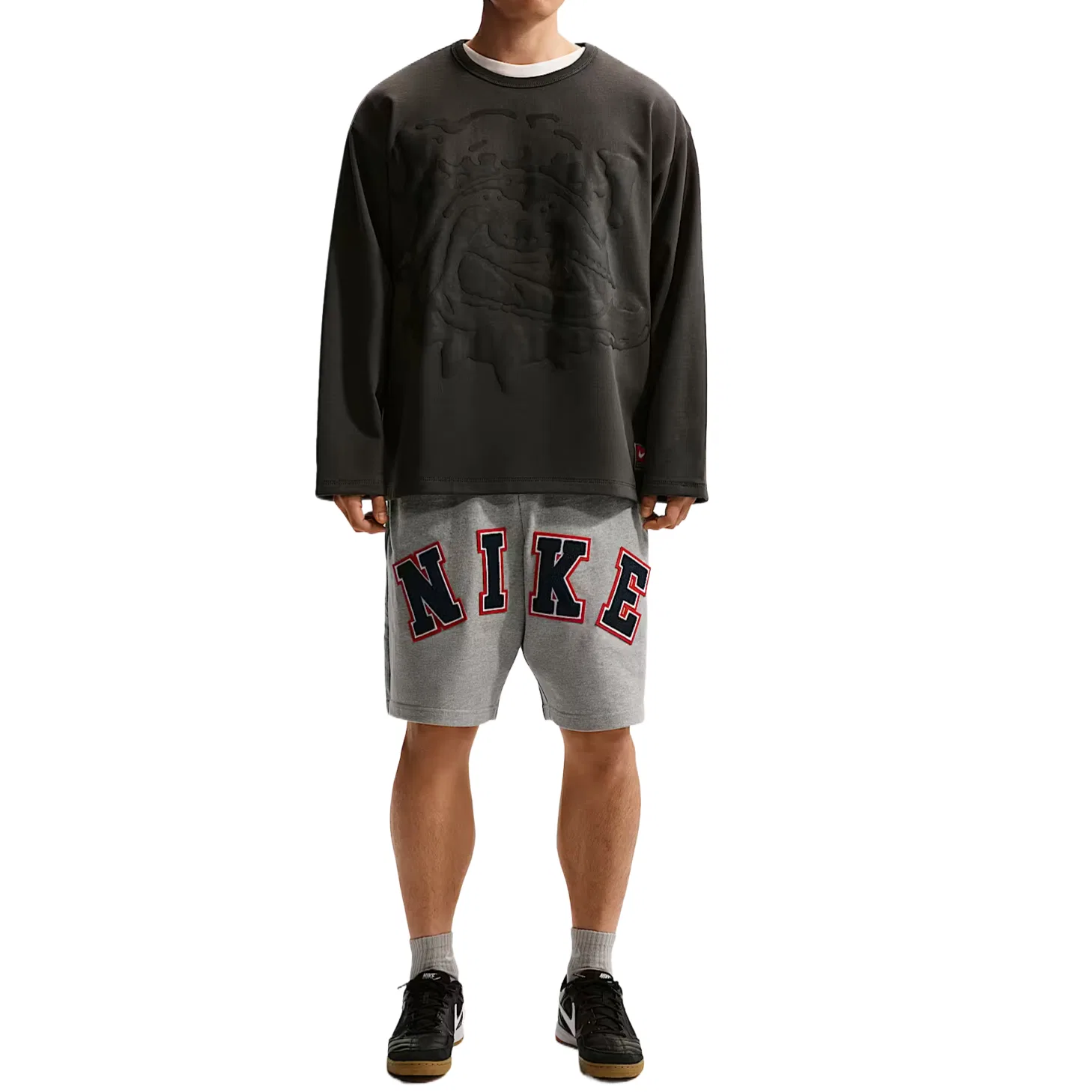 Шорты мужские повседневные Toned Dark Gray/Obsidian Nike, Toned Dark Gray/Obsidian Color
