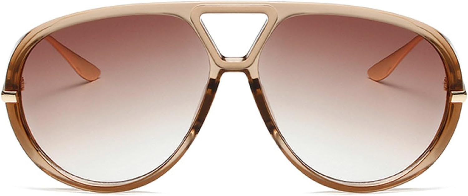 

Модные солнцезащитные очки-пилот большого размера для женщин и мужчин, круглые солнцезащитные очки в винтажном стиле с большой оправой, солнцезащитные очки-щитки для мужчин в стиле панк mincl, C7