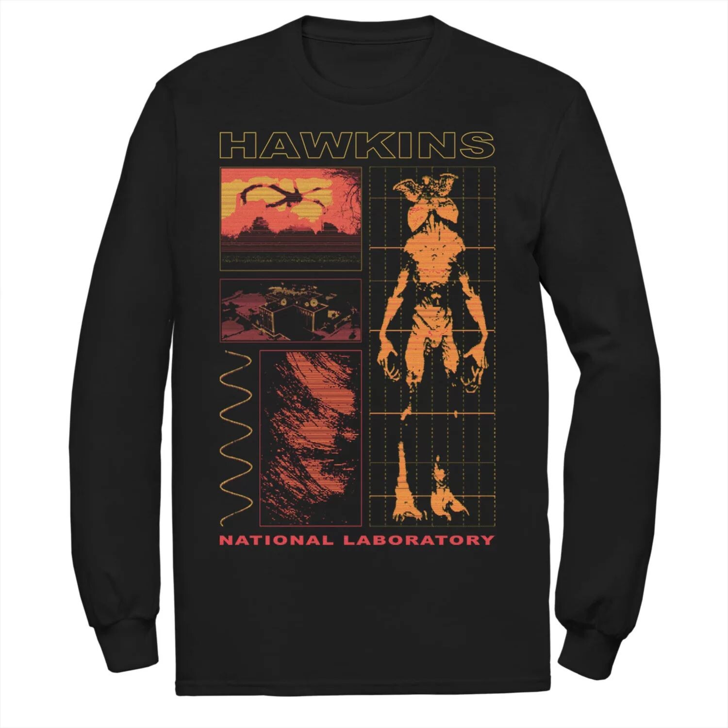 

Мужская футболка Stranger Things Demogorgon Schematic Tee Licensed Character