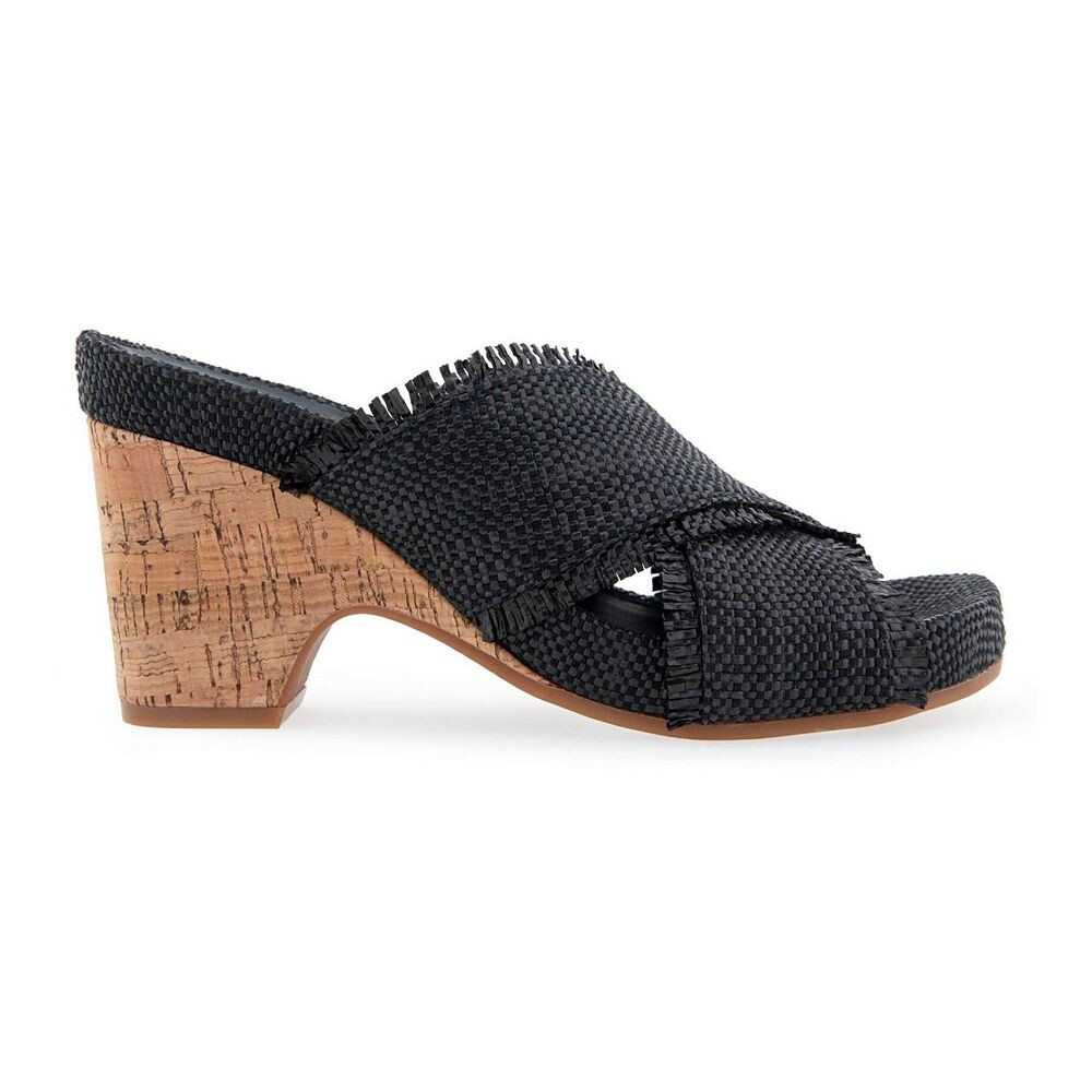 Женские босоножки на танкетке Aerosoles Madina, цвет Sand Raffia — фото 2