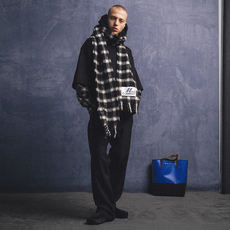 

Брюки Tropical Wool Pant Marni, черный
