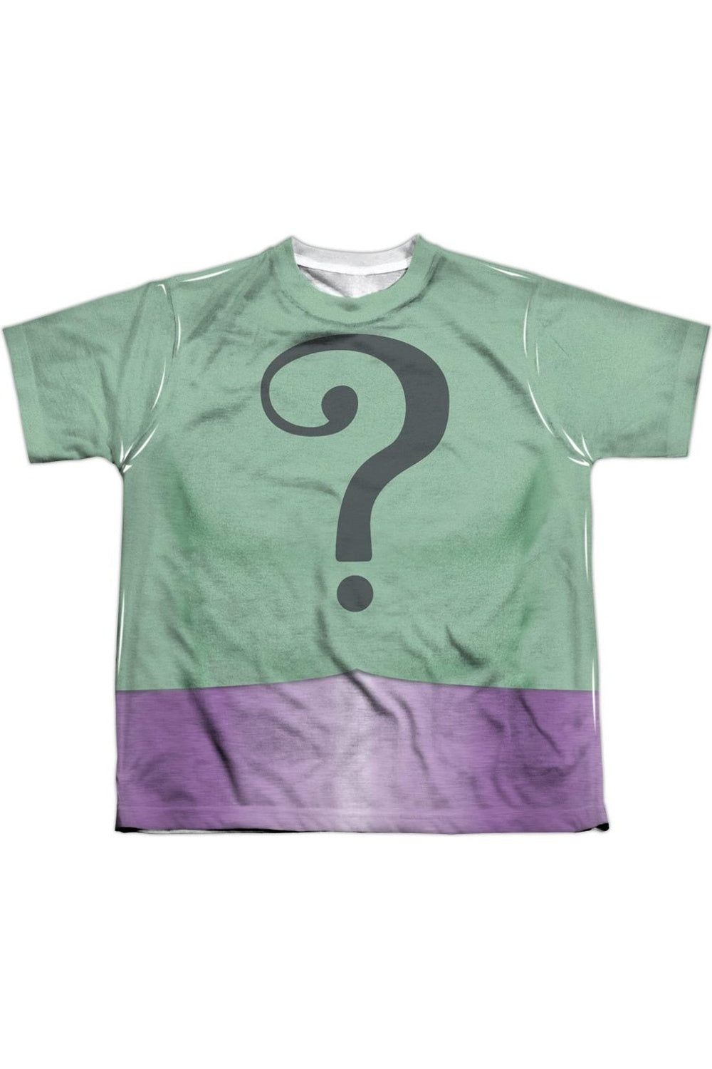 

Футболка с коротким рукавом для мальчиков Batman Classic TV в стиле костюма Загадочника Gildan, белый