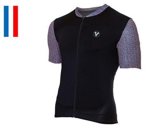 

Футболка с коротким рукавом LeBram Aspin, черная, оранжевая