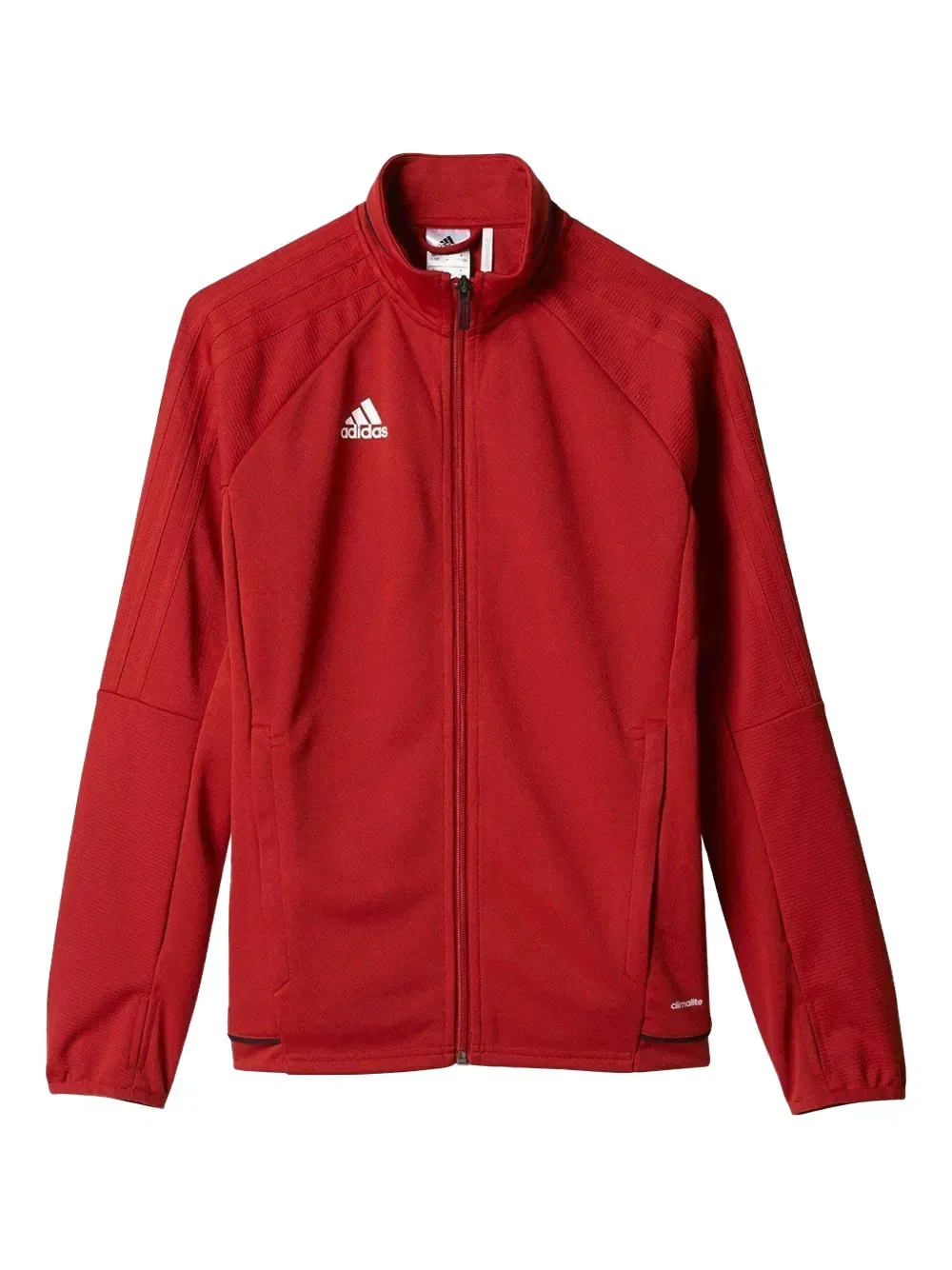 Спортивная куртка на молнии Adidas Kids, красный