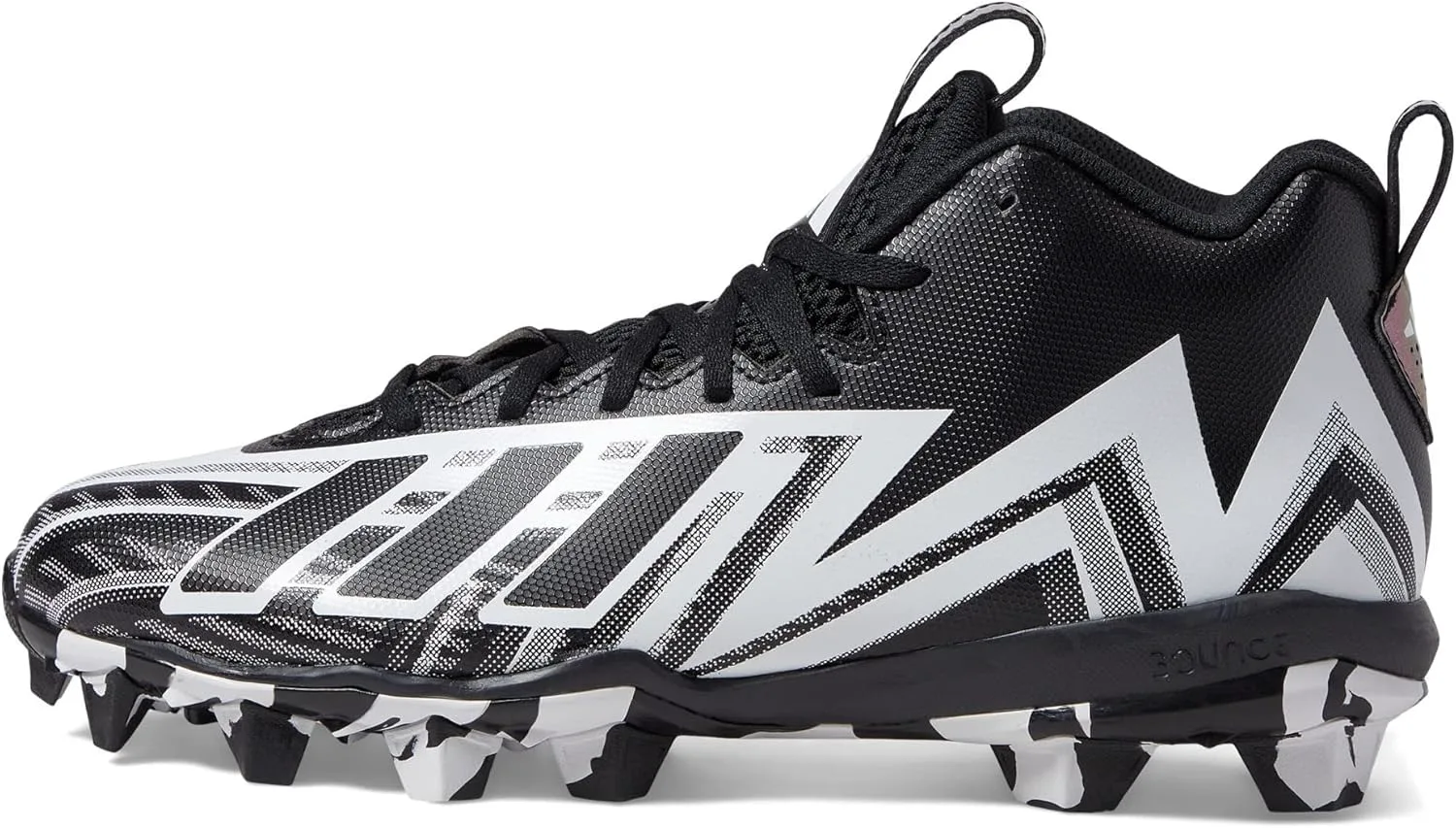 Футбольные бутсы Adidas Men's Freak Spark MD 23, черно-белый — фото 2