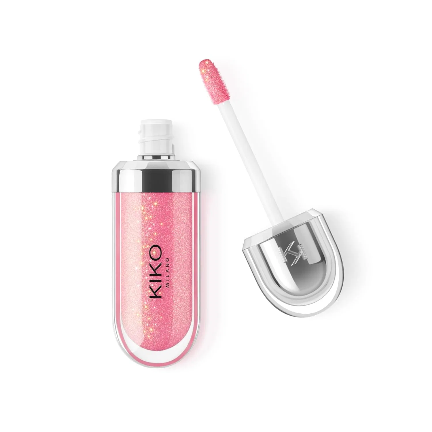 Питательный блеск для губ «3D Hydra Lipgloss» от KIKO Milano Kiko Milano, 26 Sparkling Hibiscus Pink