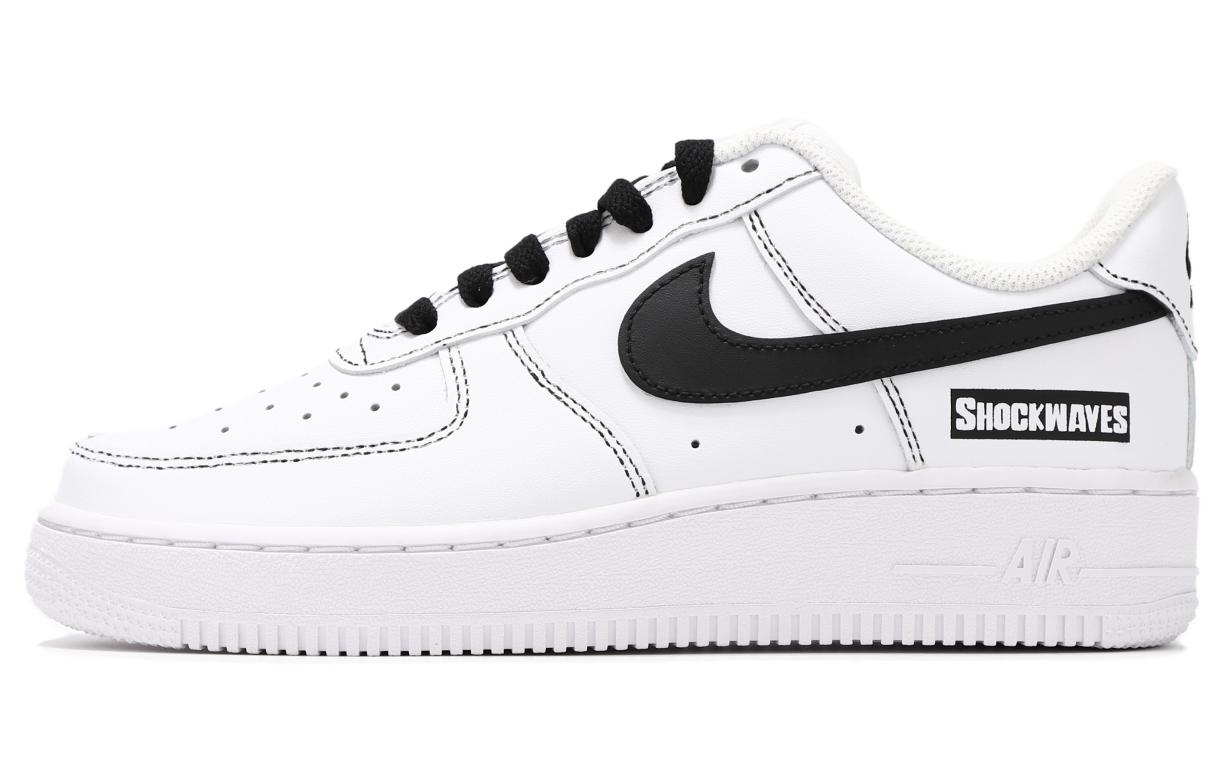 

Кроссовки Nike Air Force 1 Skateboarding Shoes Women's Low-top Black/White, белый