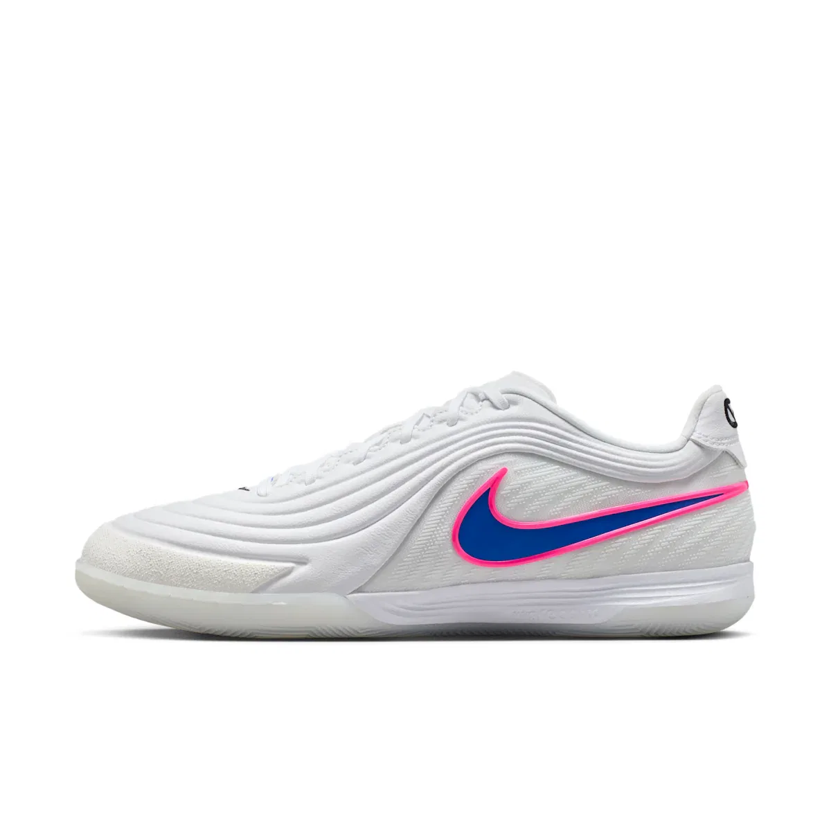 Мужские низкие футбольные бутсы Tiempo Reactgato для игры в помещении/на корте Nike, белый
