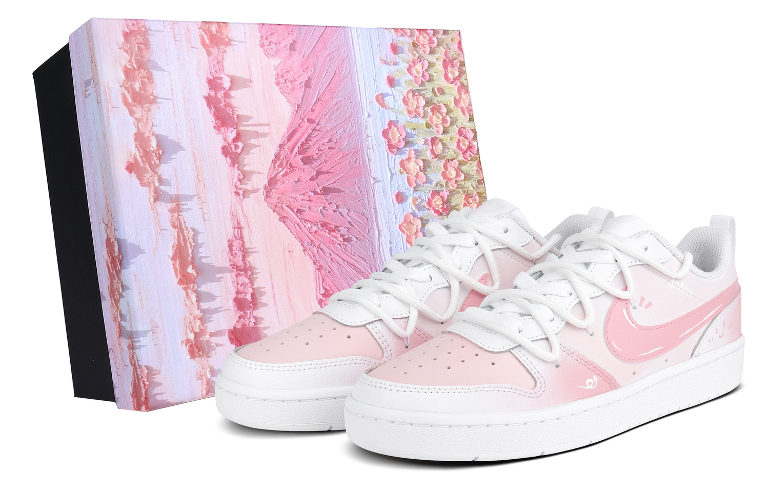 

Детские скейтерские кеды Court Borough Nike, белый