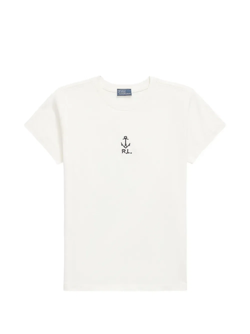 Футболка с логотипом Anchor Polo Ralph Lauren, нейтральный