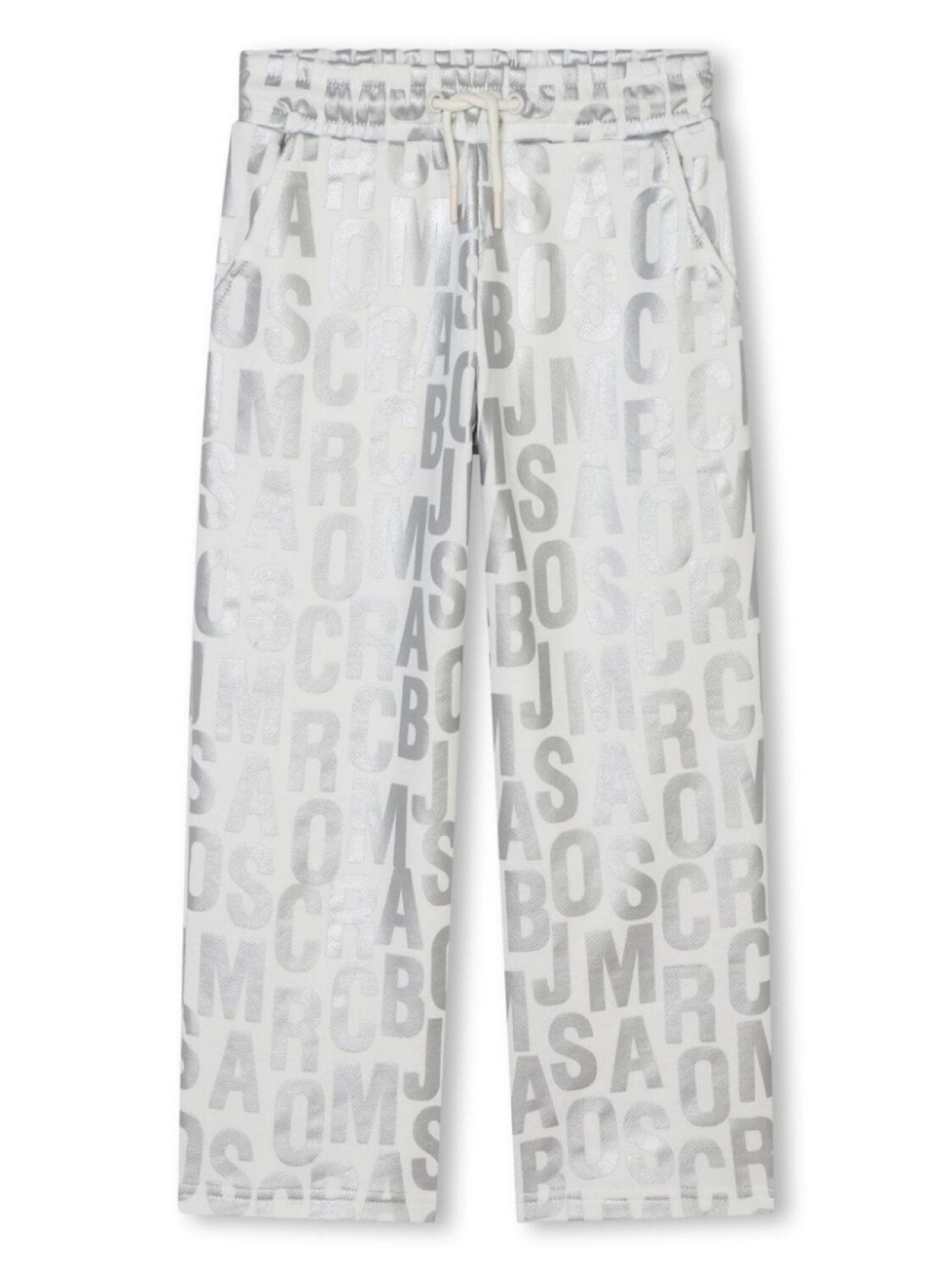 

Marc Jacobs Kids спортивные брюки с логотипом, нейтральный цвет