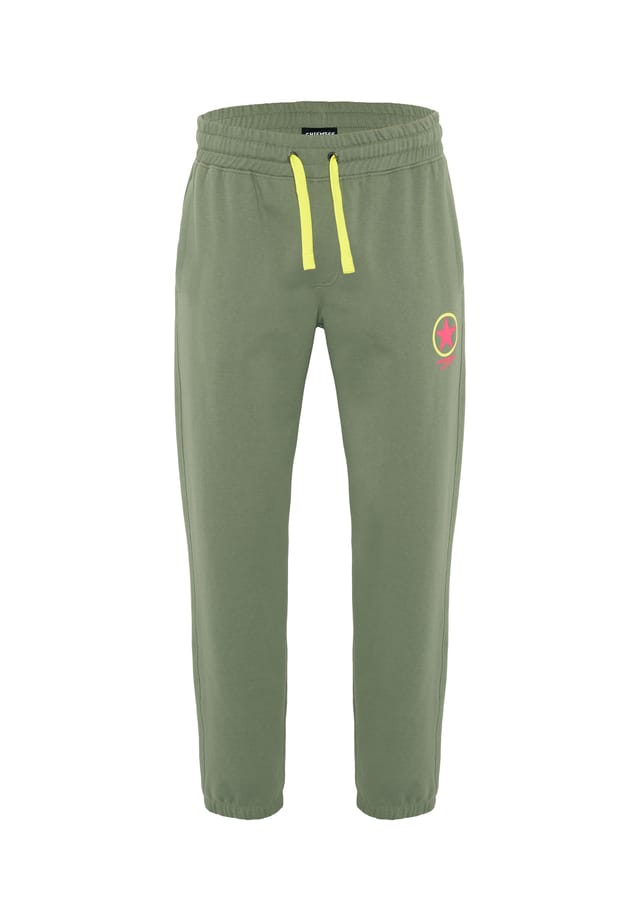 

Спортивные штаны в спортивном стиле с лейблом Chiemsee, цвет 17-6009 laurel wreath