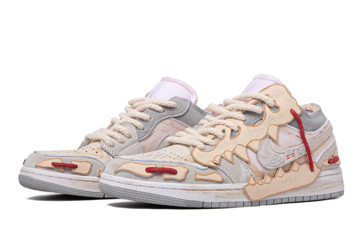 

Jordan Air Jordan 1 винтажные баскетбольные кроссовки женские, Off-white
