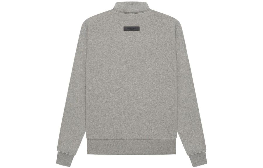 Худи Fear of God Essentials SS22 Mockneck Dark Oatmeal — фото 3