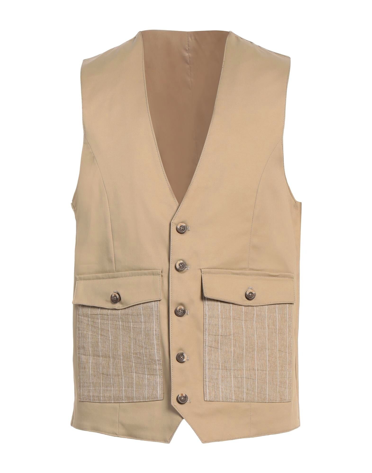 

Жилет Over/D, бежевый