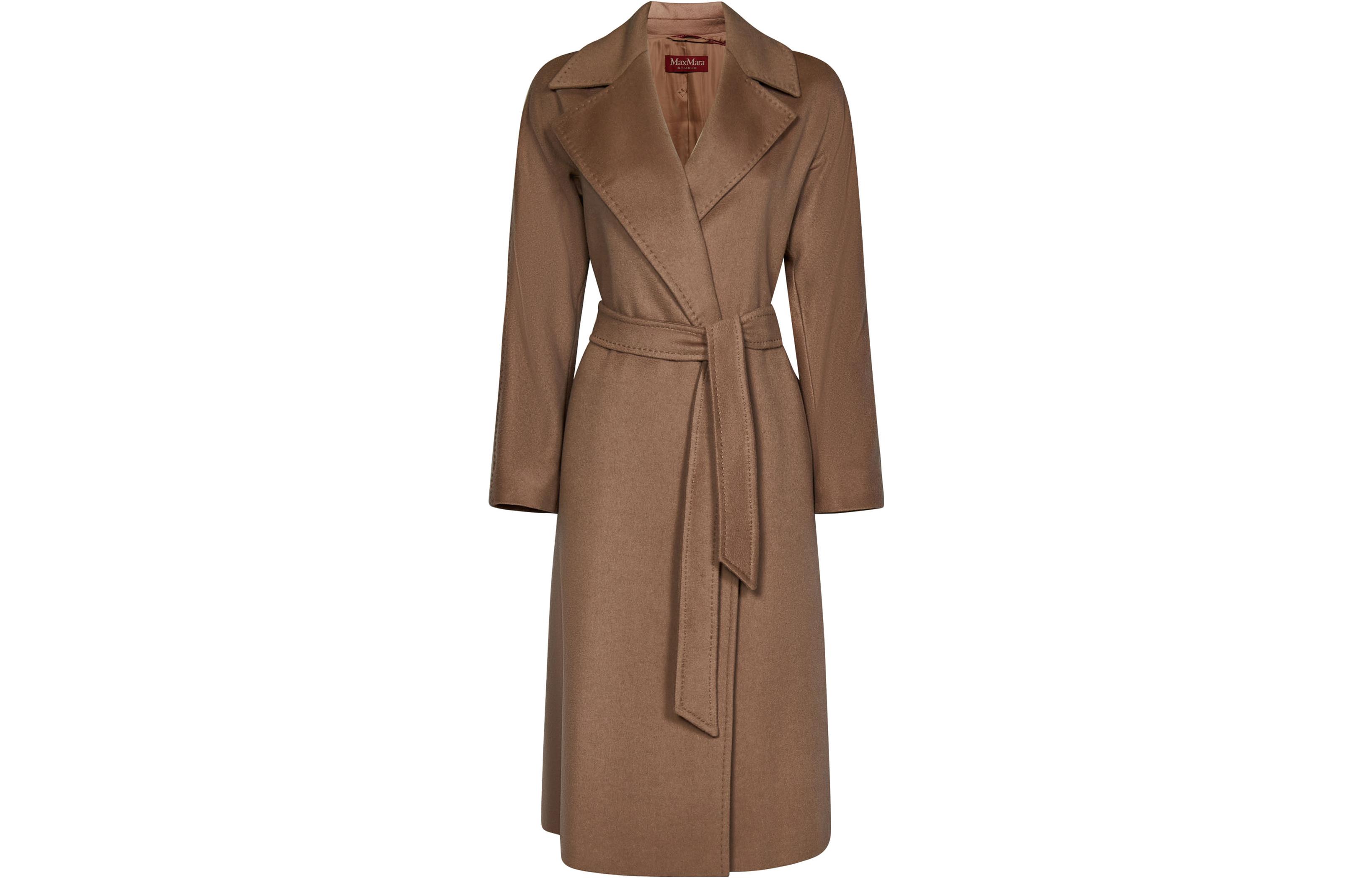 

Пальто женское коричневое MaxMara, Коричневый, Пальто женское коричневое MaxMara